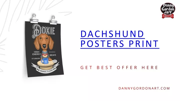 dachshund posters print