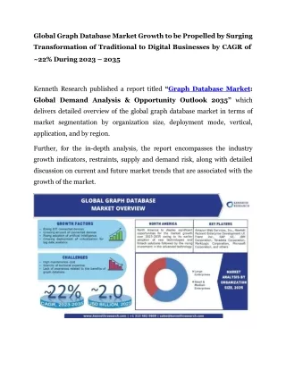 global graph database market growth