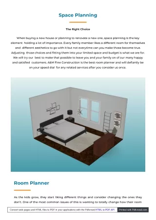 space planning