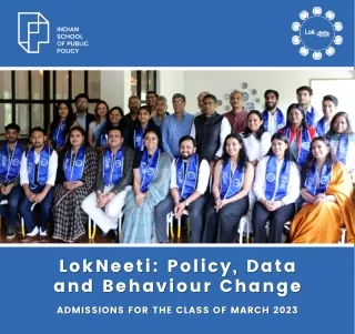 Four-month, part-time programme in  Policy, Data & Behaviour Change