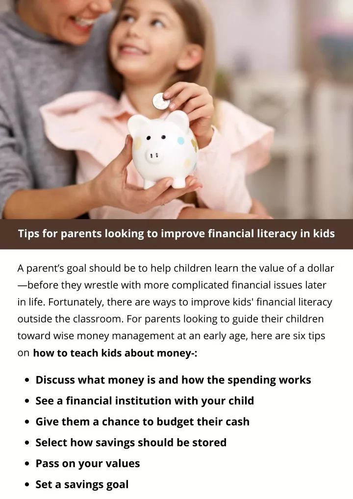 tips for parents looking to improve financial