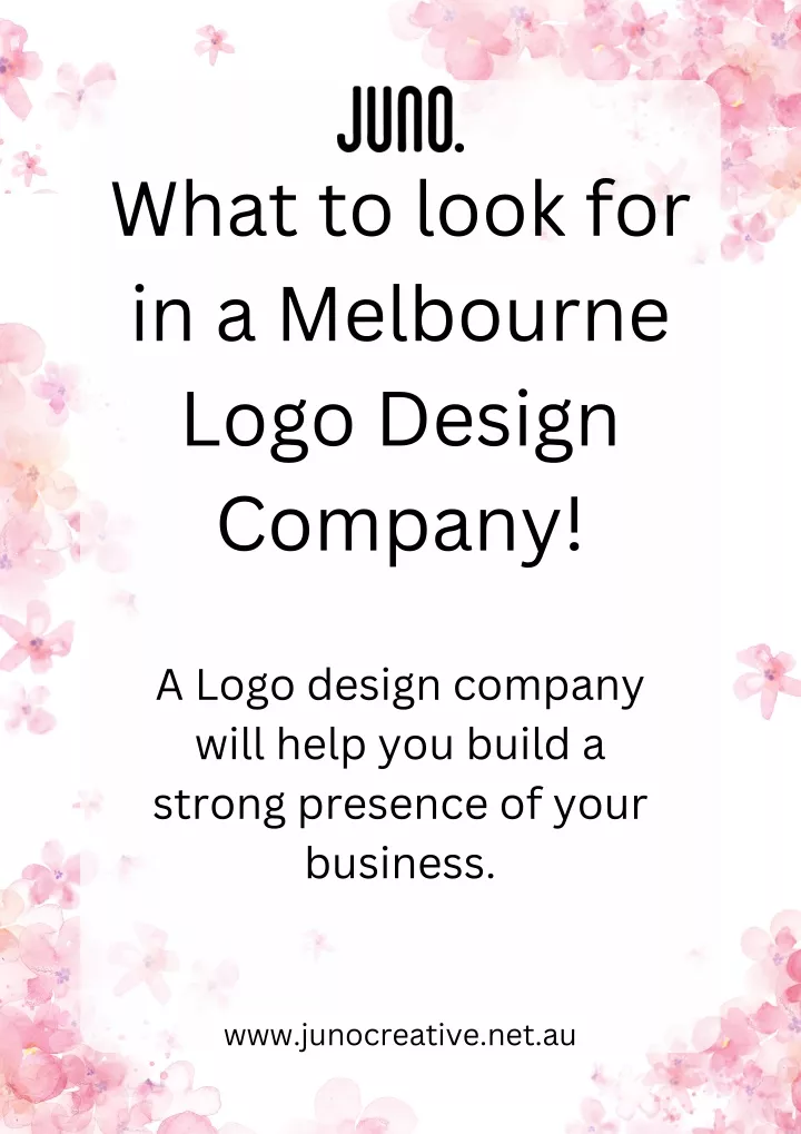 what to look for in a melbourne logo design