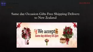 Same day Occasion Gifts Free Shipping Delivery to New Zealand