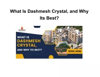 What Is Dashmesh Crystal, and Why Its Best?