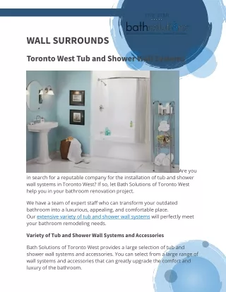 wall surrounds