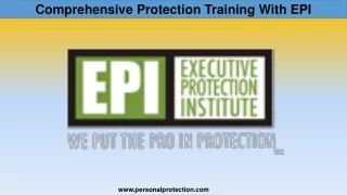 comprehensive protection training with epi