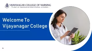 Main Nursing Colleges in Bangalore - Vijayanagar College of Nursing