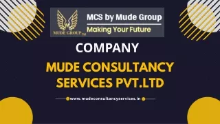 Recruitment Consultant in Nagpur Mude Consultancy Services