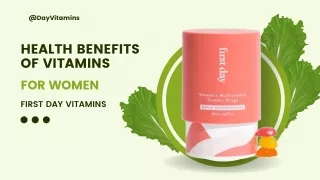 Vitamins for Women's Health-First Day Vitamins