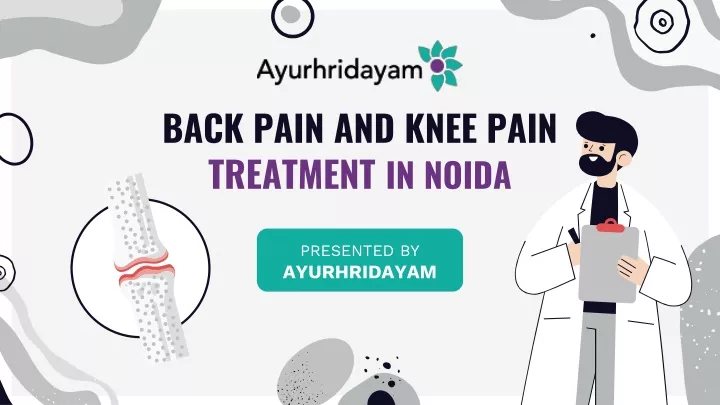 back pain and knee pain treatment in noida