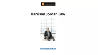 Harrison Jordan Law