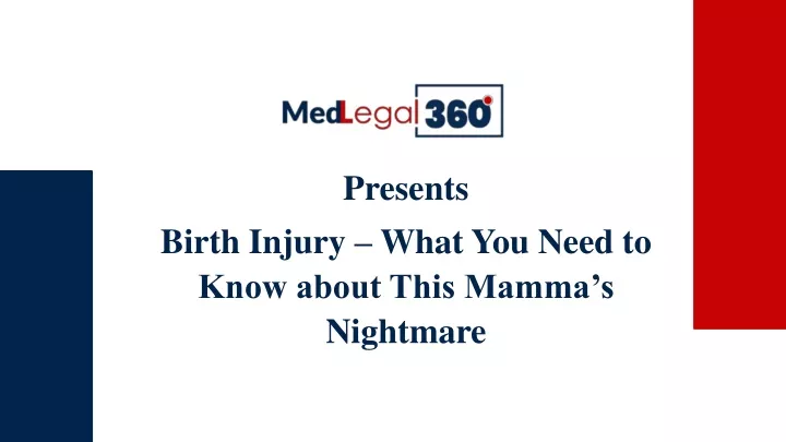 presents birth injury what you need to know about
