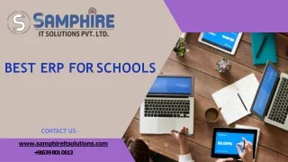 best erp for schools