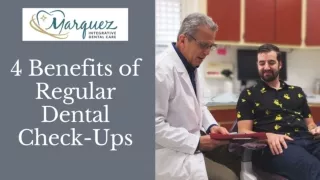 4 Benefits of Regular Dental Check-Ups