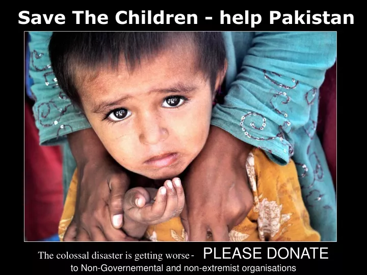save the children help pakistan