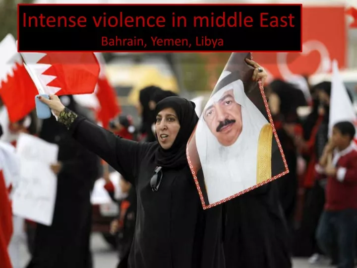 intense violence in middle east bahrain yemen
