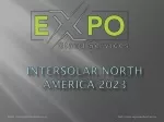Intersolar North America | Intersolar North America Long Beach 2023 - slide 1
