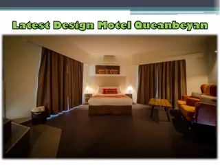 latest design motel queanbeyan