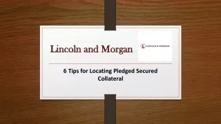 Lincoln and Morgan