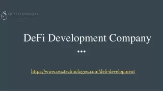 defi development company