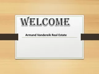 welcome