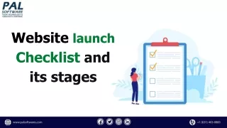 website launch checklist and its stages