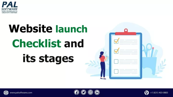 website launch checklist and its stages