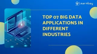 top 07 big data applications in different