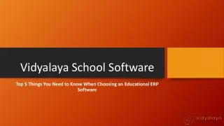 vidyalaya school software