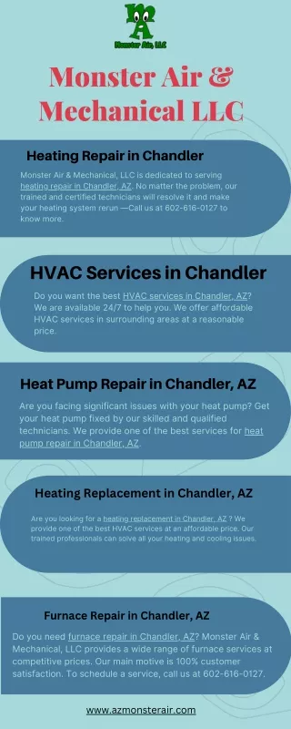 Heating Replacement in Chandler, AZ