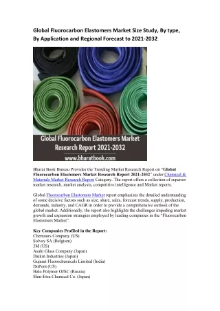 global fluorocarbon elastomers market size study