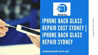 iPhone Back Glass Repair Cost Sydney  | iPhone Back Glass Repair Sydney