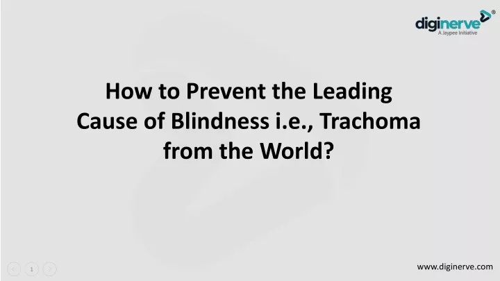 how to prevent the leading cause of blindness