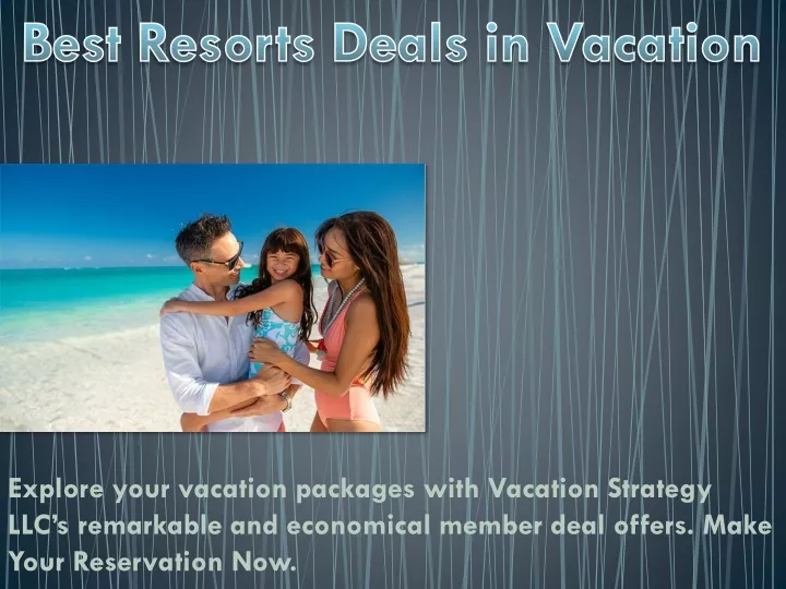 best resorts deals in vacation