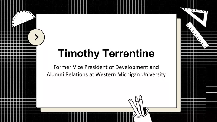 timothy terrentine