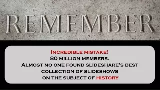 incredible mistake 80 million members almost
