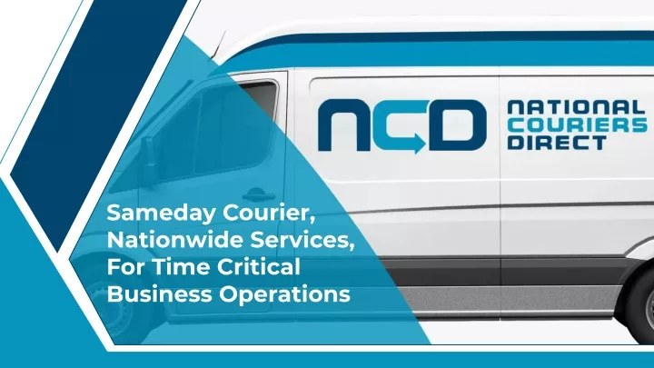 sameday courier nationwide services for time