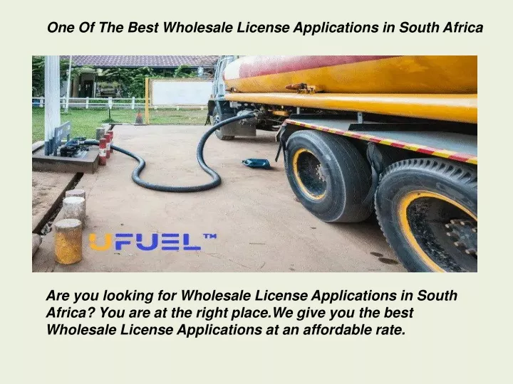 one of the best wholesale license applications