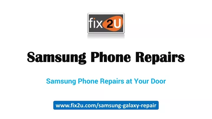 samsung phone repairs