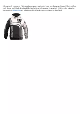 Brooklyn Nets Brooklyn Nets Pullover Hoodie