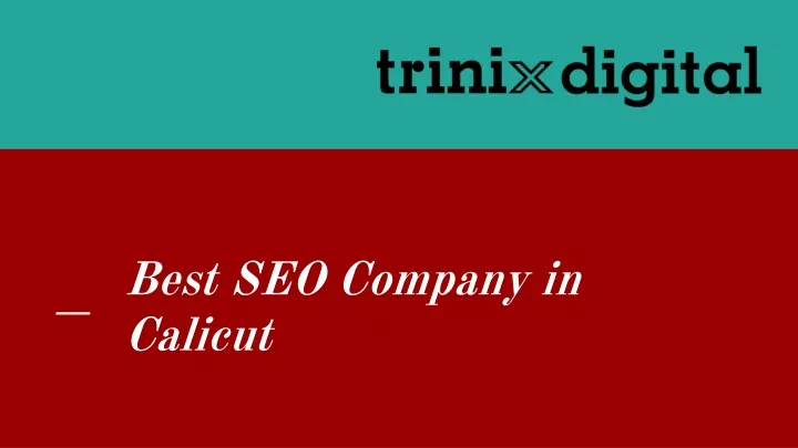 best seo company in calicut