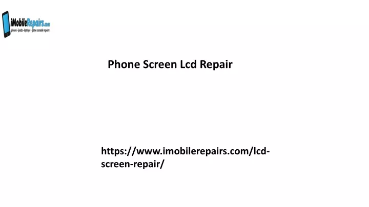 phone screen lcd repair