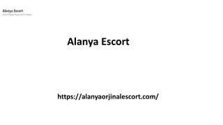 Alanya Escort Alanyaorjinalescort.com.....
