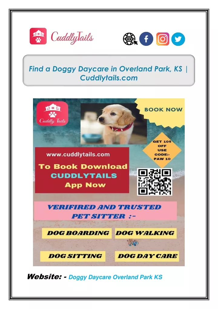 find a doggy daycare in overland park