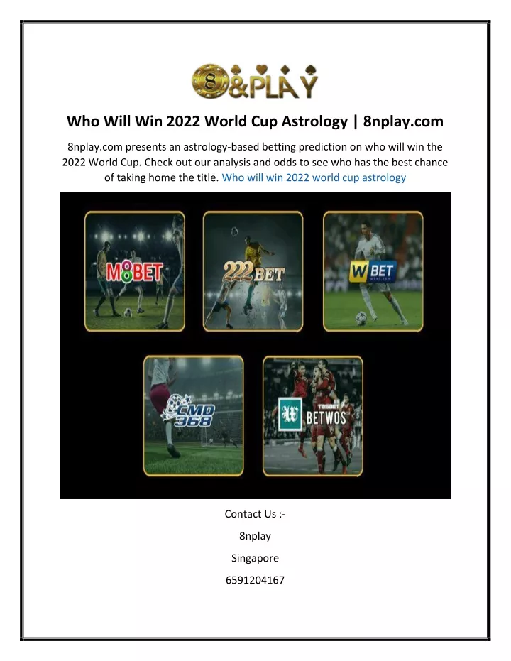 who will win 2022 world cup astrology 8nplay com