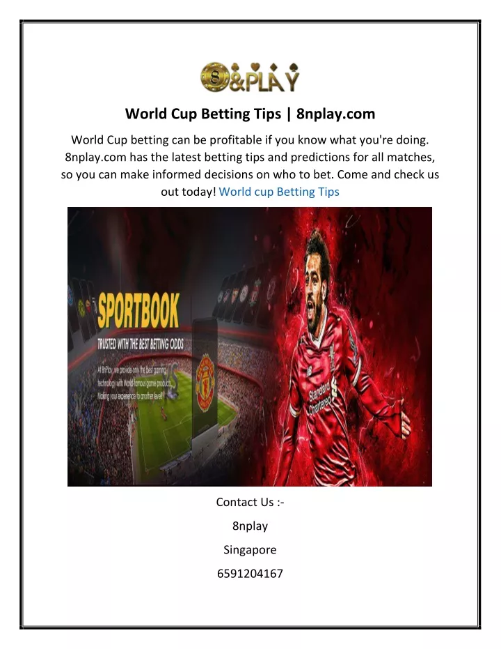 world cup betting tips 8nplay com