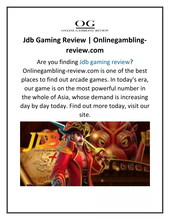 jdb gaming review onlinegambling review com