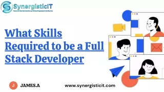Skills Required to be a Full Stack Developer