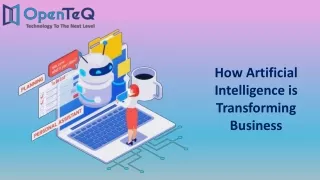 how artificial intelligence is transforming