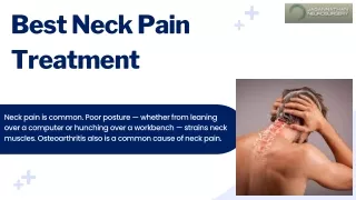 Neck Pain Treatment  | Jagannathan Neurosurgery
